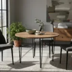 Mesa Hairpin Redonda 50-80