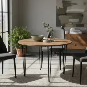 Mesa Hairpin Redonda 50-80