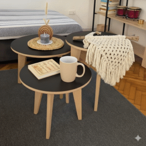 Set Ratona Redondas - Negro