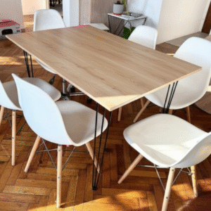 Comedor Olmo Finlandés - Cajú, Blanco