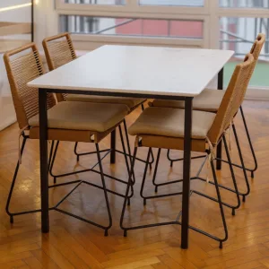 Comedor Marmol Simil