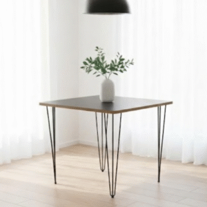 MESA HAIRPIN CUADRADA 75 X 75